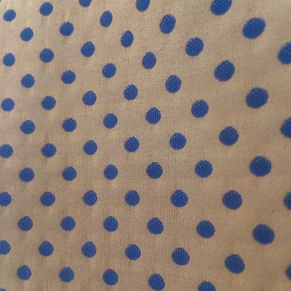 J. Crew | The Pencil Skirt in Royal Blue Polka Dot - Picture 13 of 14